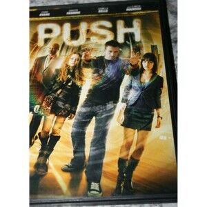 Push DVD CHRIS EVANS DAKOTA FANNING GUC *DVD & ARTWORK ONLY*